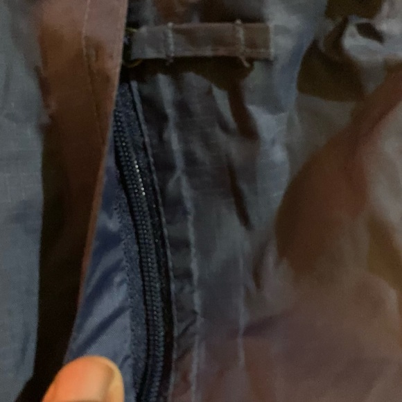 L.L. Bean Kids Blue Full Zip Lined Hooded Jacket Size 6x-7 - Picture 13 of 14